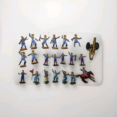 Wild west figuren soldaten - 20,