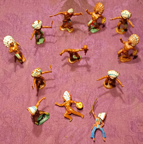 Wildwest indianer konvolut - wildwest, 12x