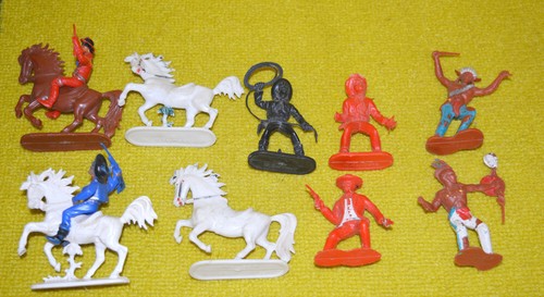Alte figuren indianer und - 11,