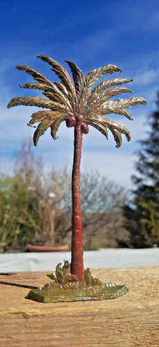 Uralt blei zinn figur palme - blei,