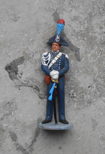 Historischer offizier ital - offizier,,