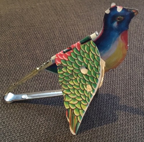 Blechspielzeug vogel stimme - blechspielzeug,