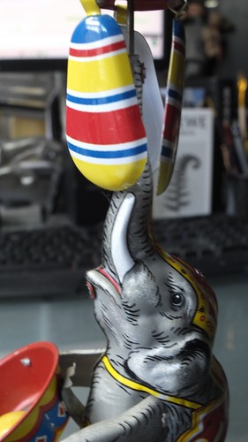 Blechspielzeug elefant x - elefant,