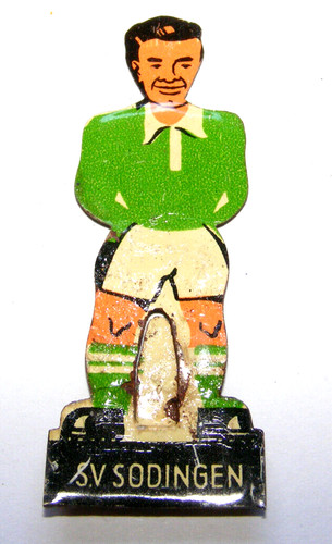 Fußballverein figur blech - fußballverein,